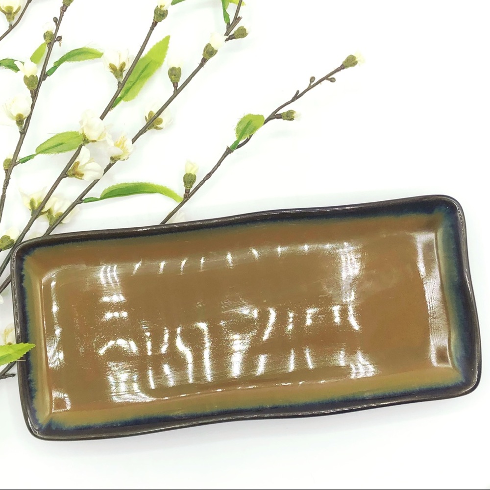Tuxton rectangular pottery dish / tray